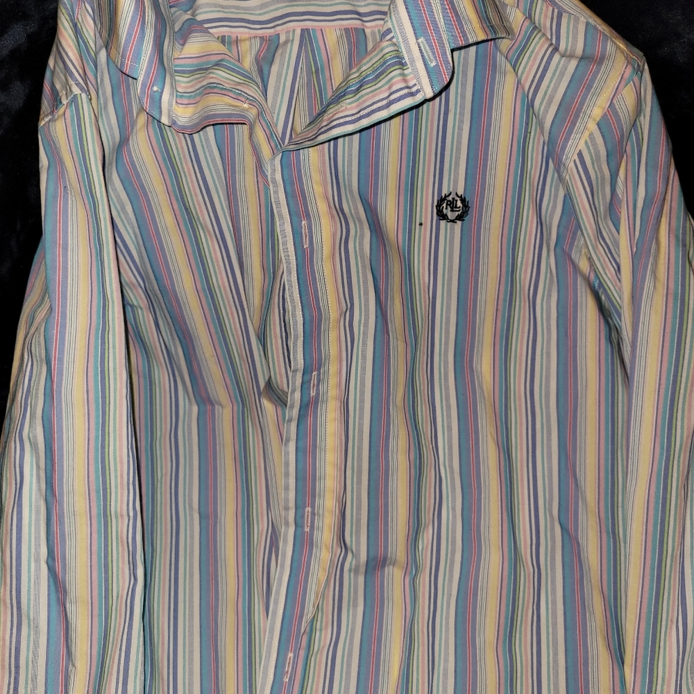 POLO LONG SLEEVE BUTTON UP SHIRT